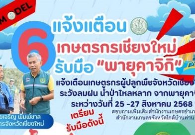 ￼￼ เตือนเฝ้าระวัง.. พายุคาจิกิ